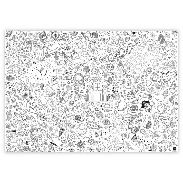 Jeka - Tafelkleurkleed Zeemeermin