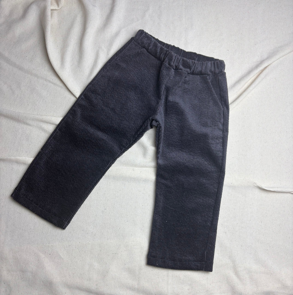 Broekje - Rib zwart