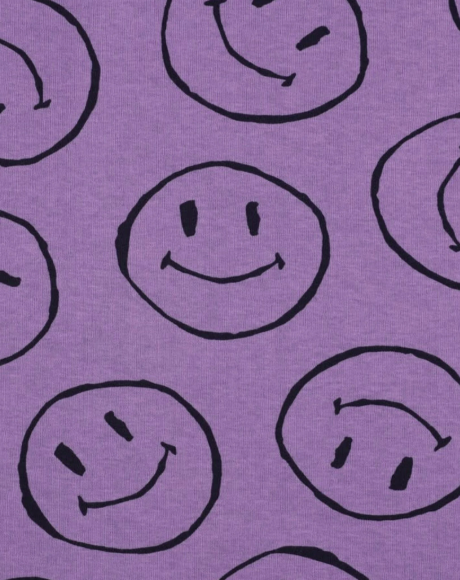 Sweater - Smiley paars