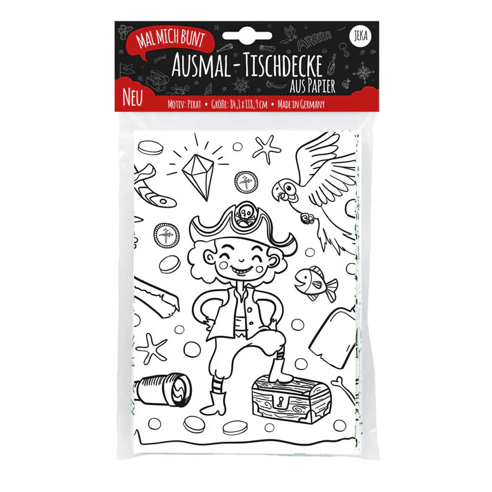 Jeka - Tafelkleurkleed Piraat